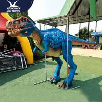 Brunt dinosaur kostume